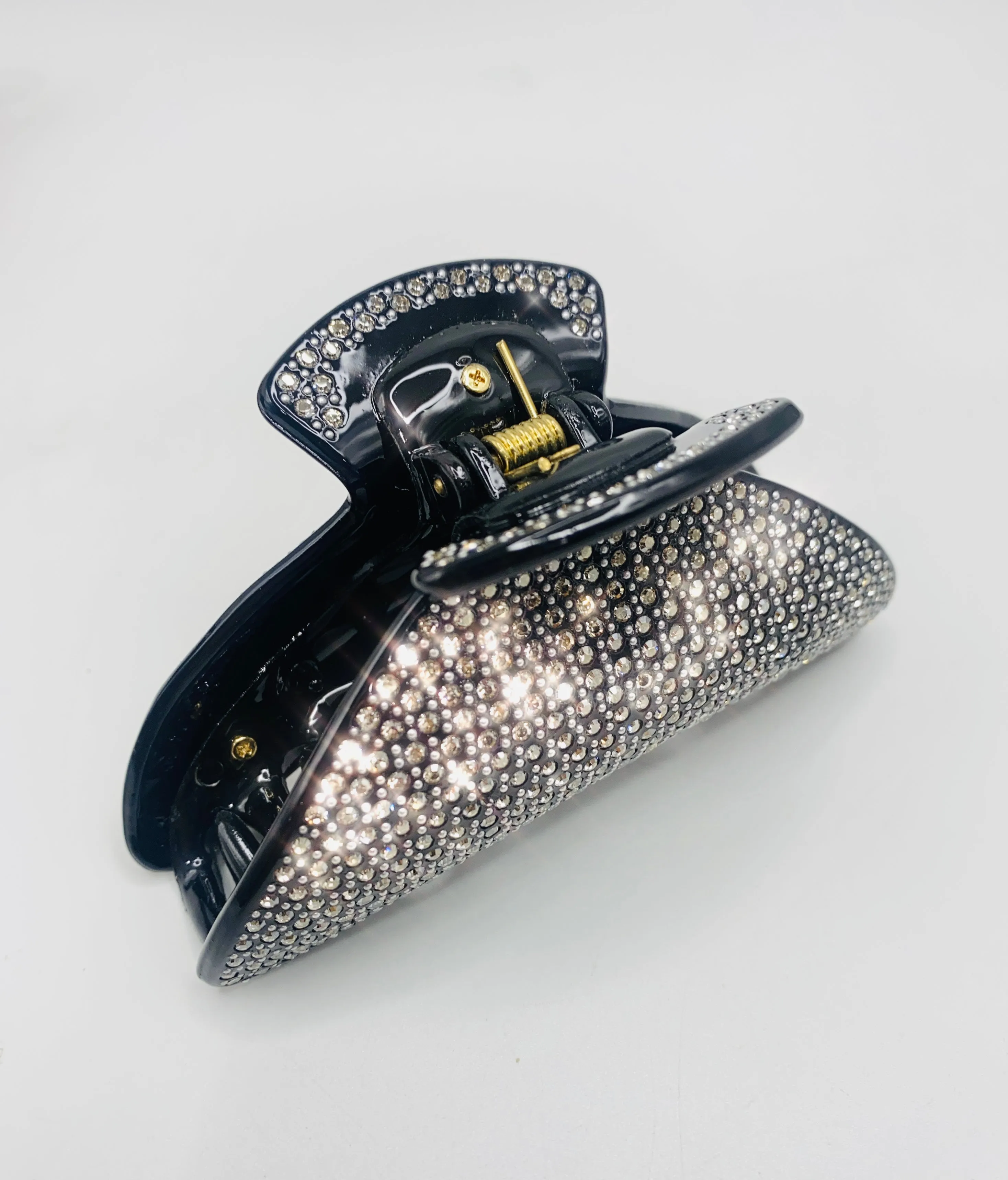 Large Lightweight Crystal Covered Hair Jaw