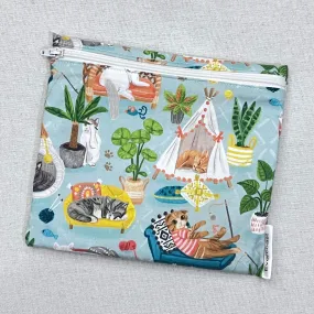 Lounging Cats Reusable Sandwich Bag