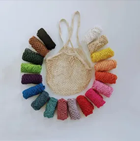 Mesh Reusable Market Shoulder Cotton Grocery Bag