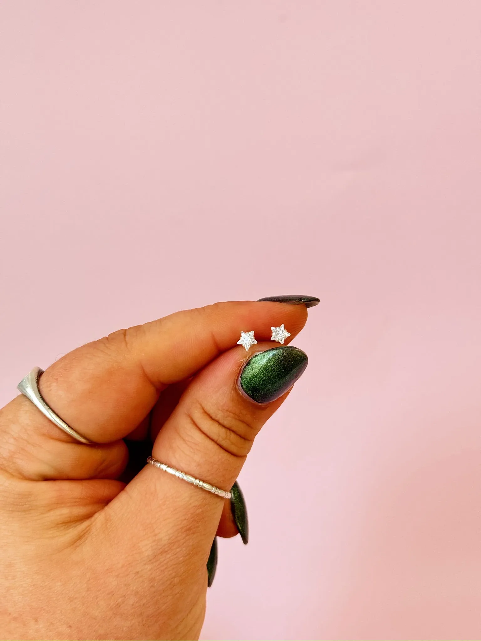 Mini Star Studded Studs