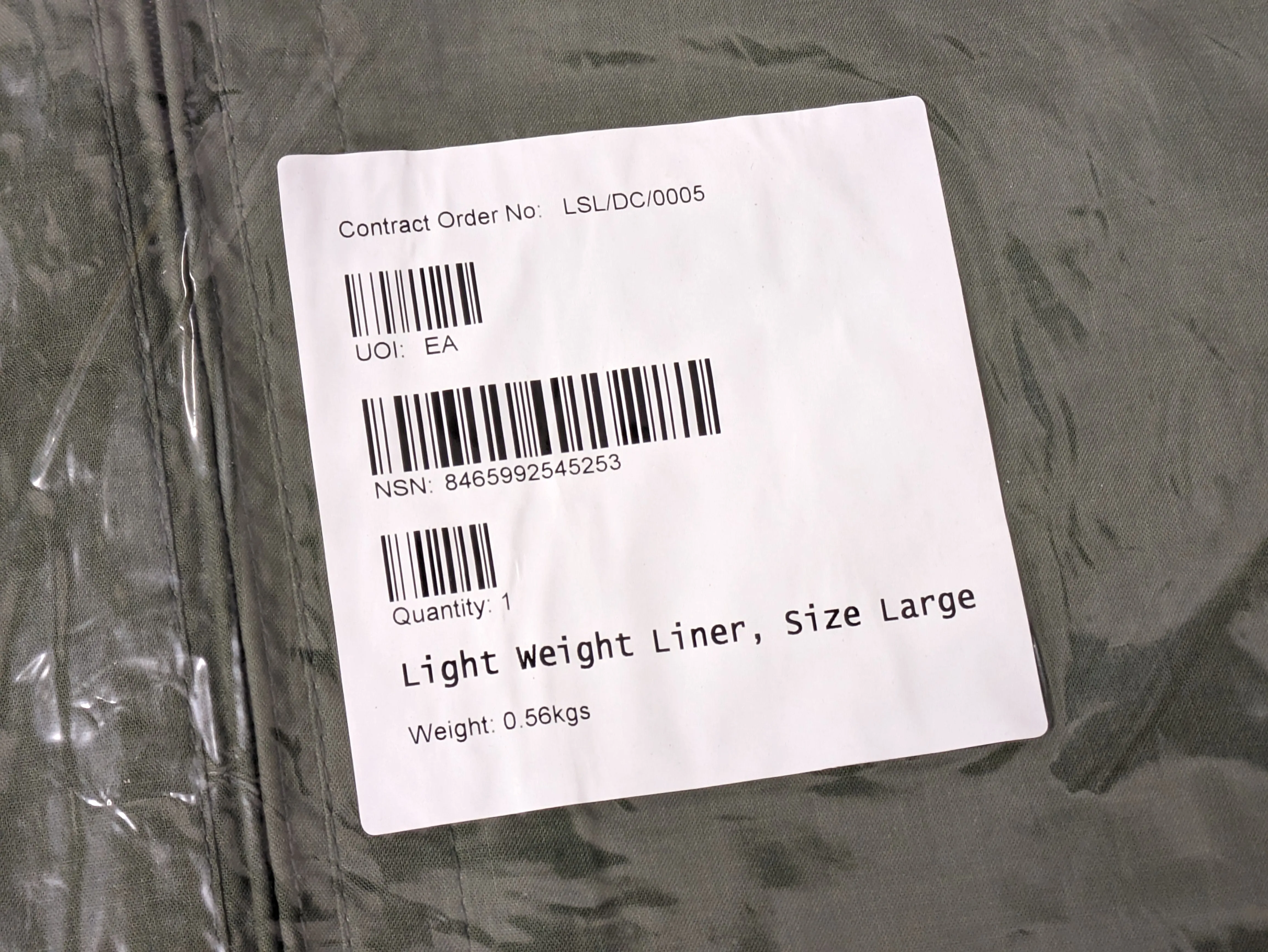 Modular System Sleeping Bag Lightweight Liner