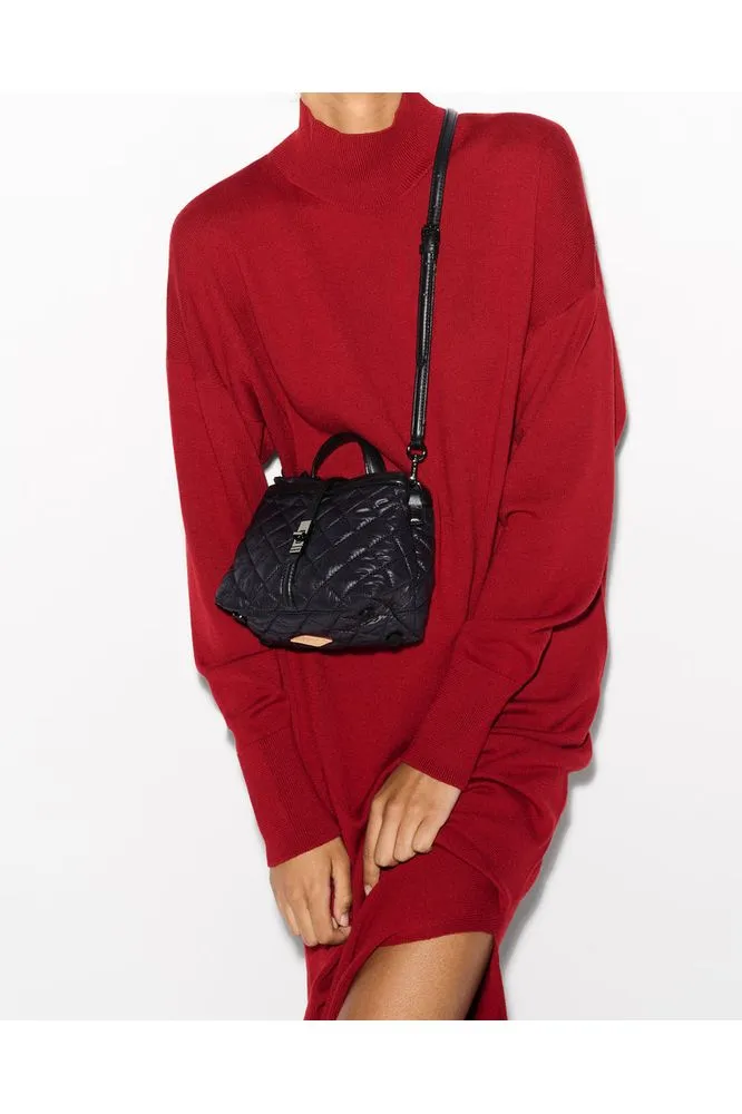 MZ Wallace Mini Astor Top Handle 1702C1590 | Black