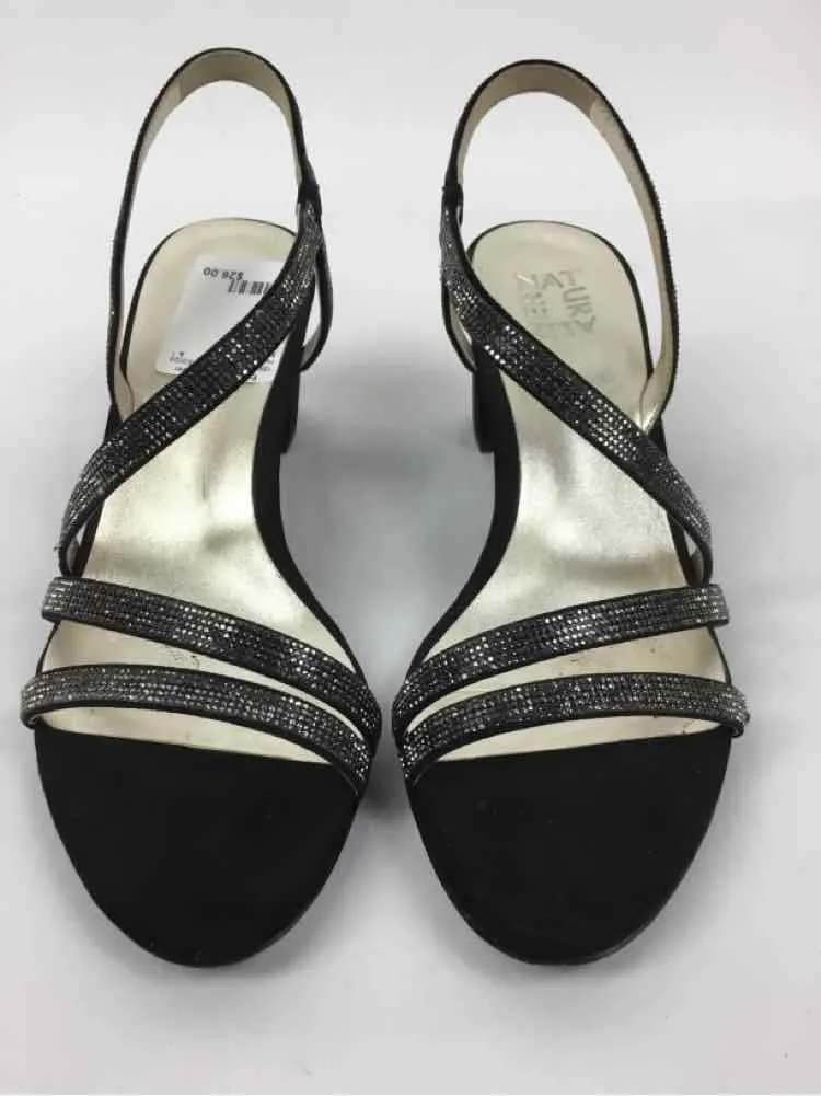 Naturalizer Women Size 10 Black Studded Heels