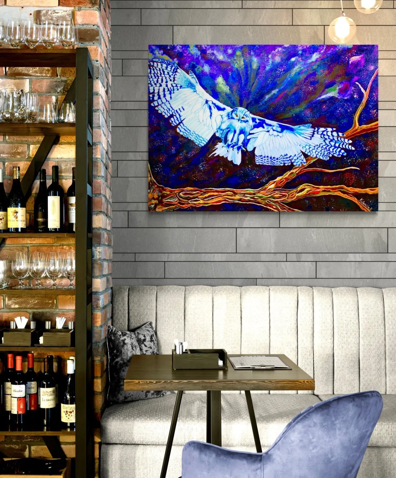 'Night-Life' canvas print