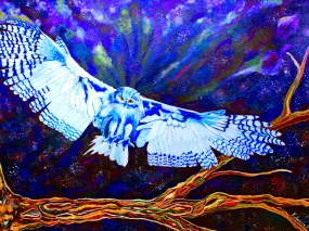 'Night-Life' canvas print