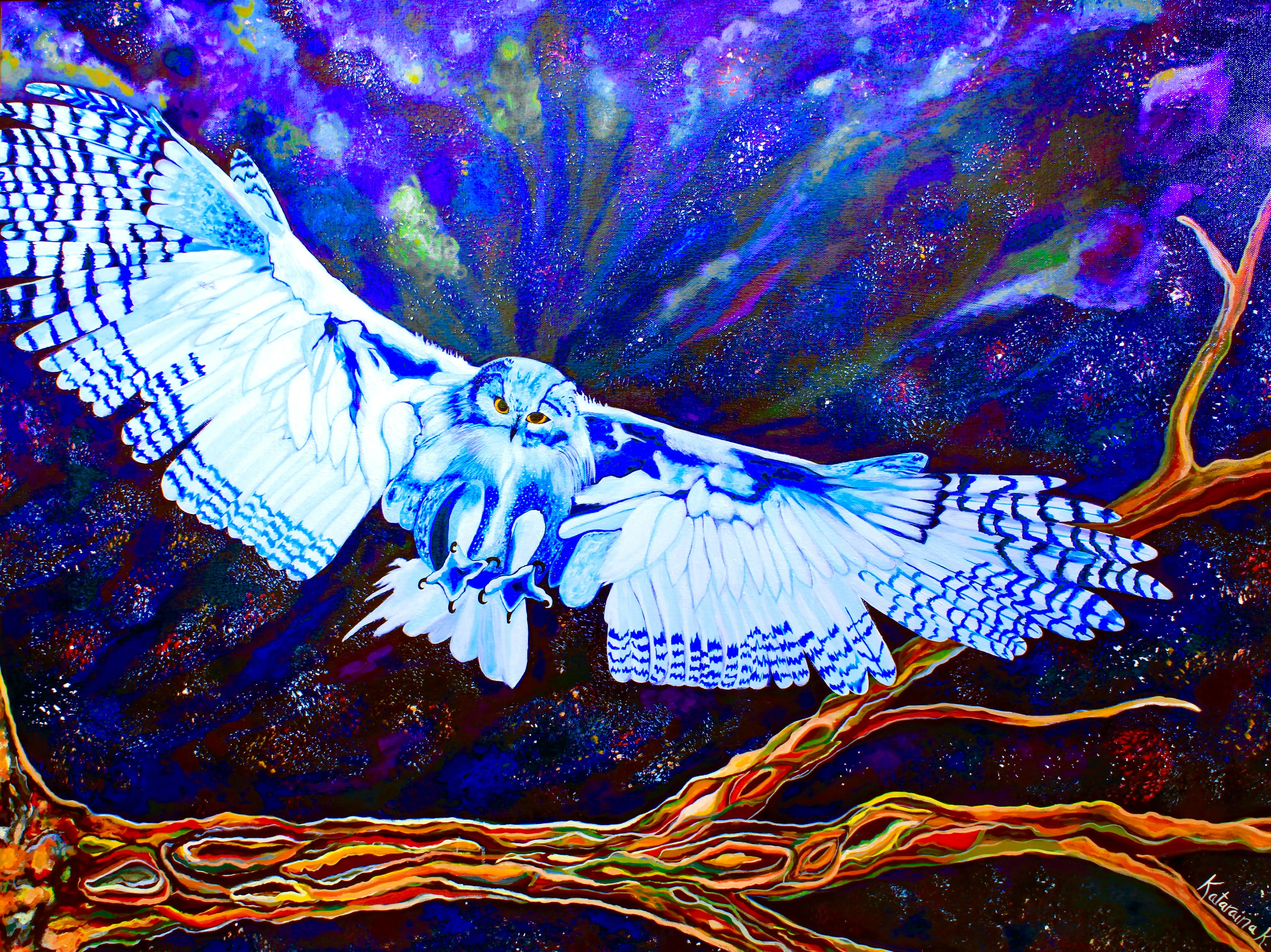 'Night-Life' canvas print