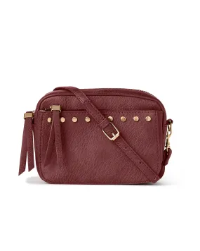 Ohrid Studded Bag | Purple