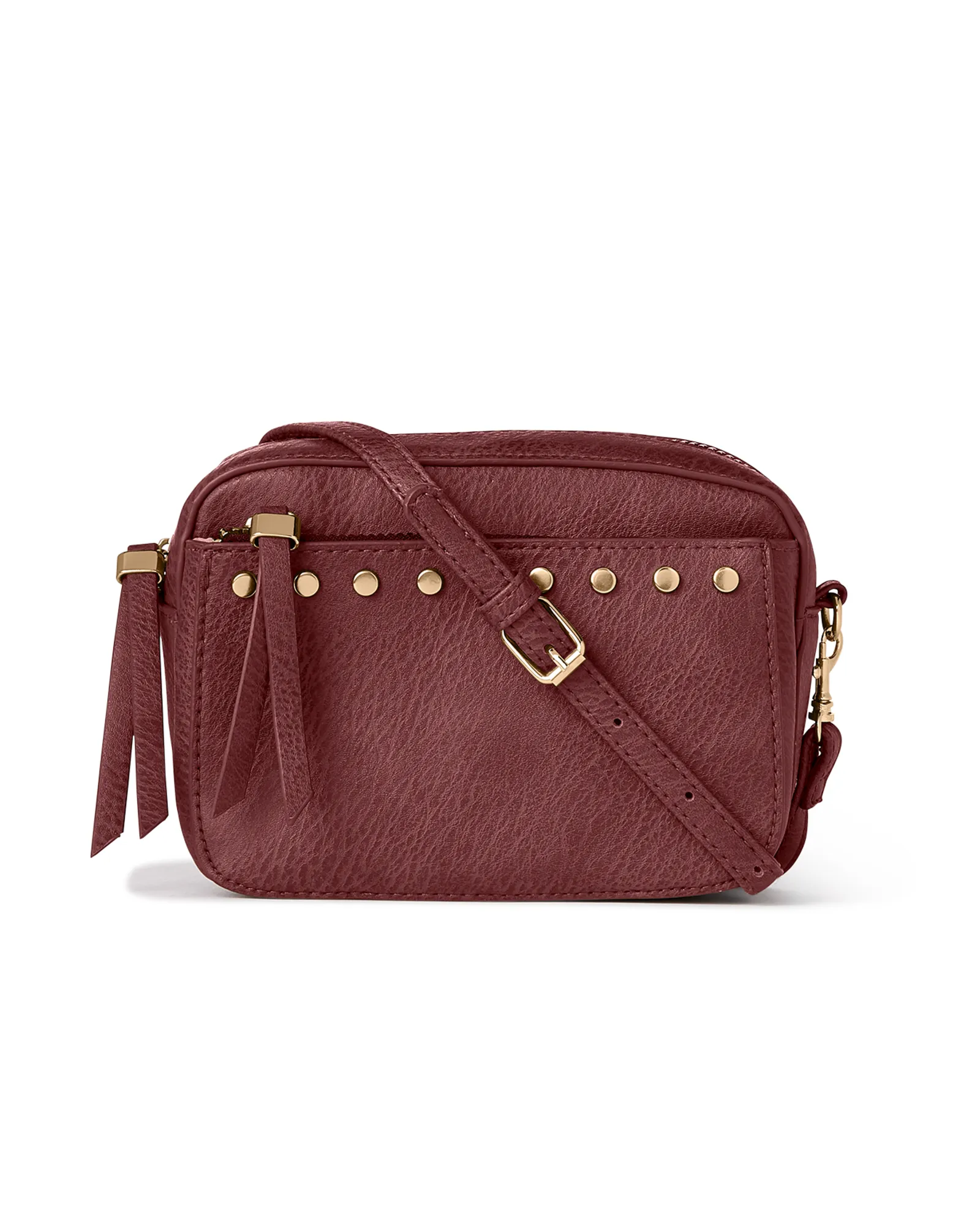 Ohrid Studded Bag | Purple