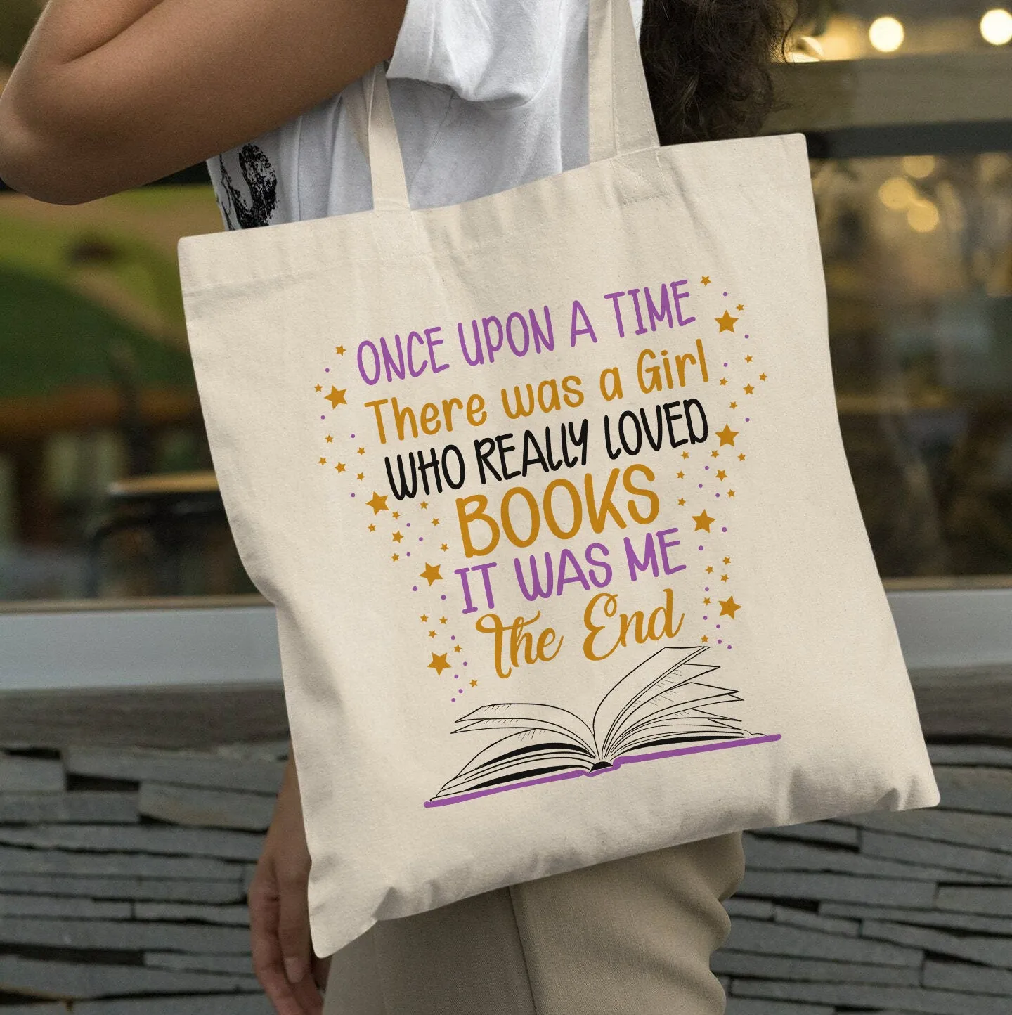 Once Upon A Time There Was A Girl Who Really Loved Books It Was Me The End Books Lover  TBW77