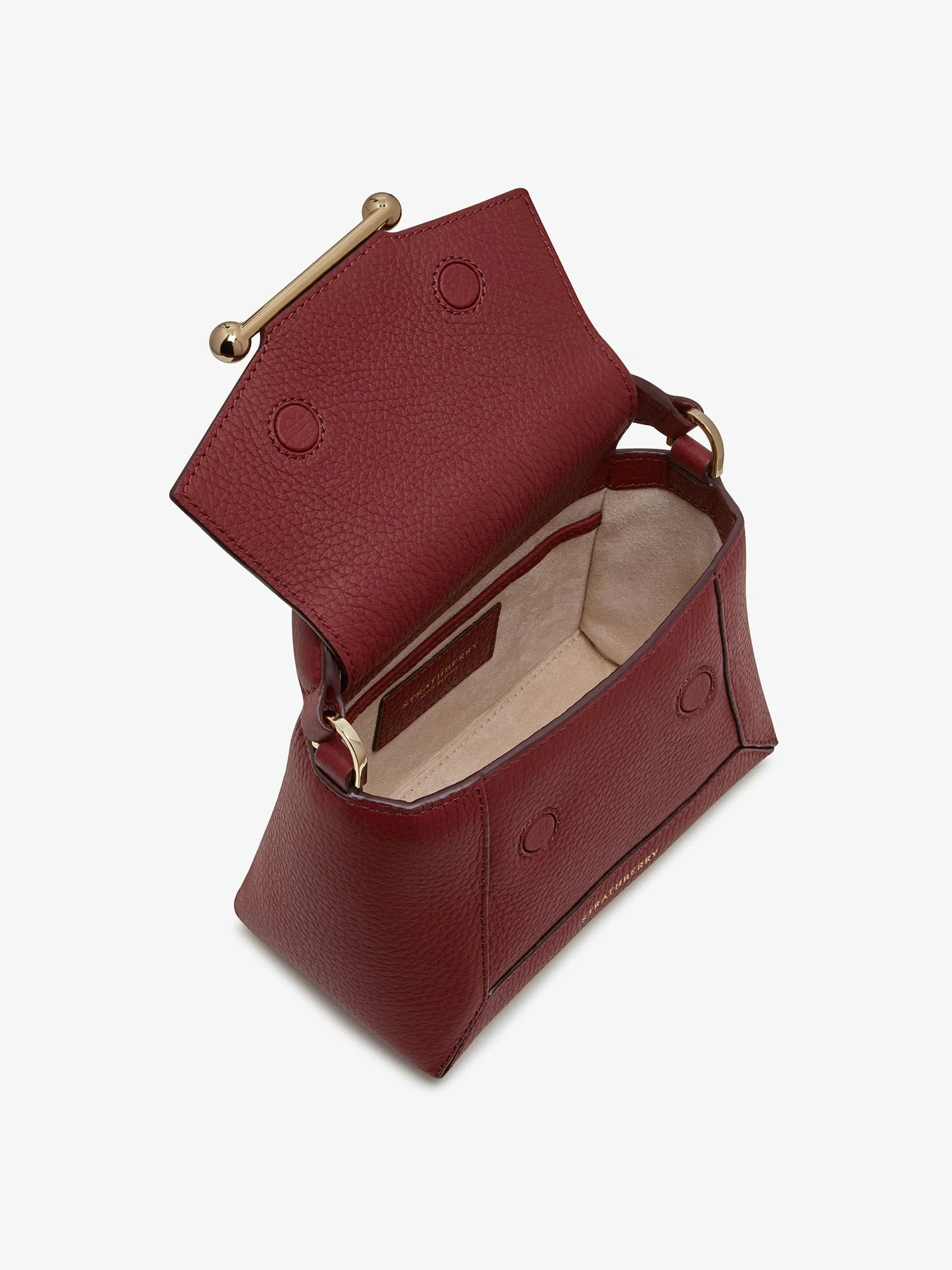 Oxblood Mosaic nano bag