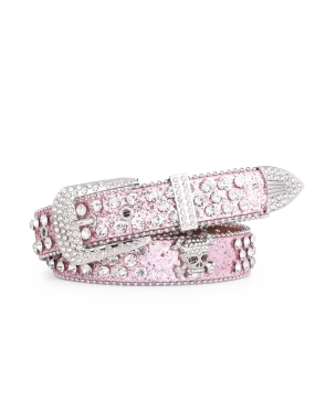 Pink Skull Belt
