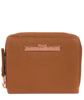 'Piper' Tan Leather Purse