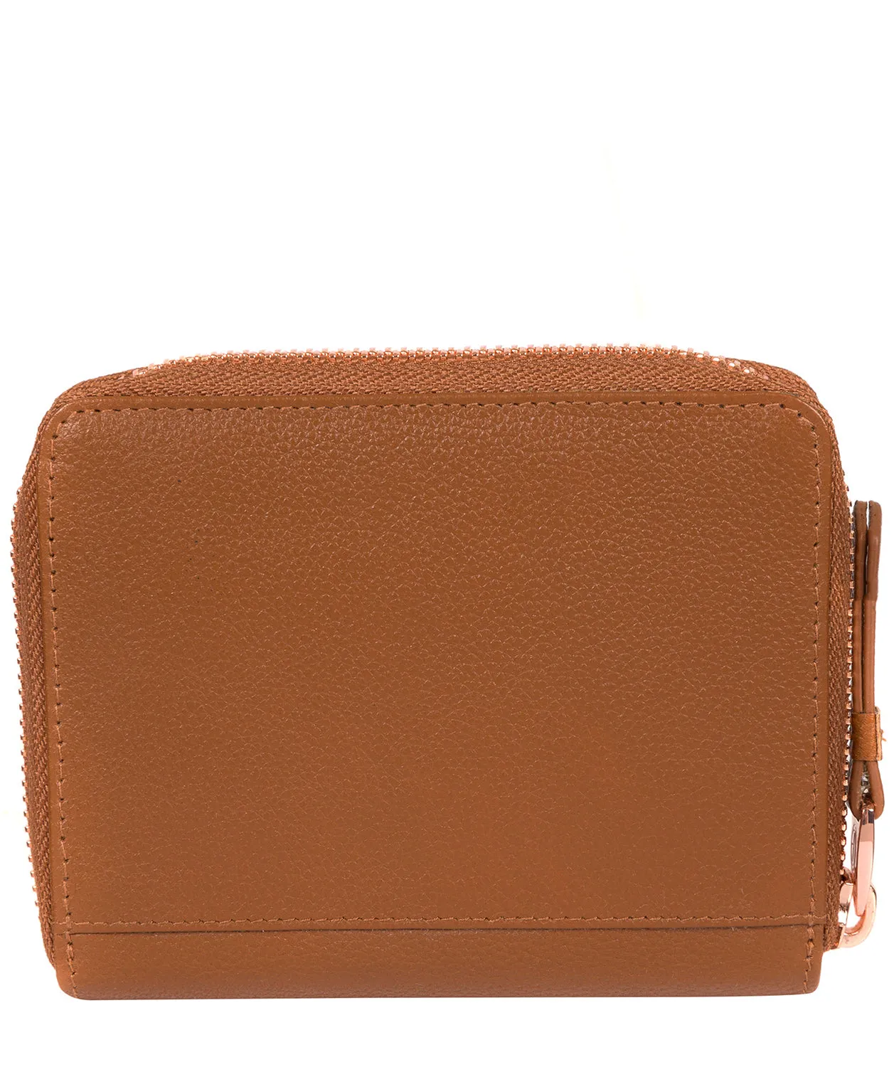 'Piper' Tan Leather Purse