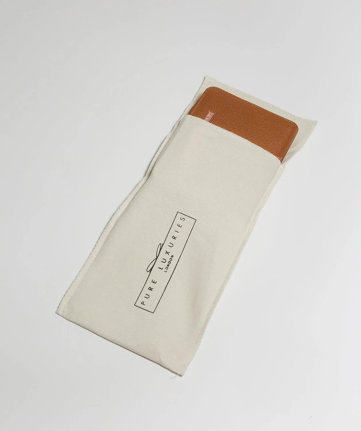 'Piper' Tan Leather Purse
