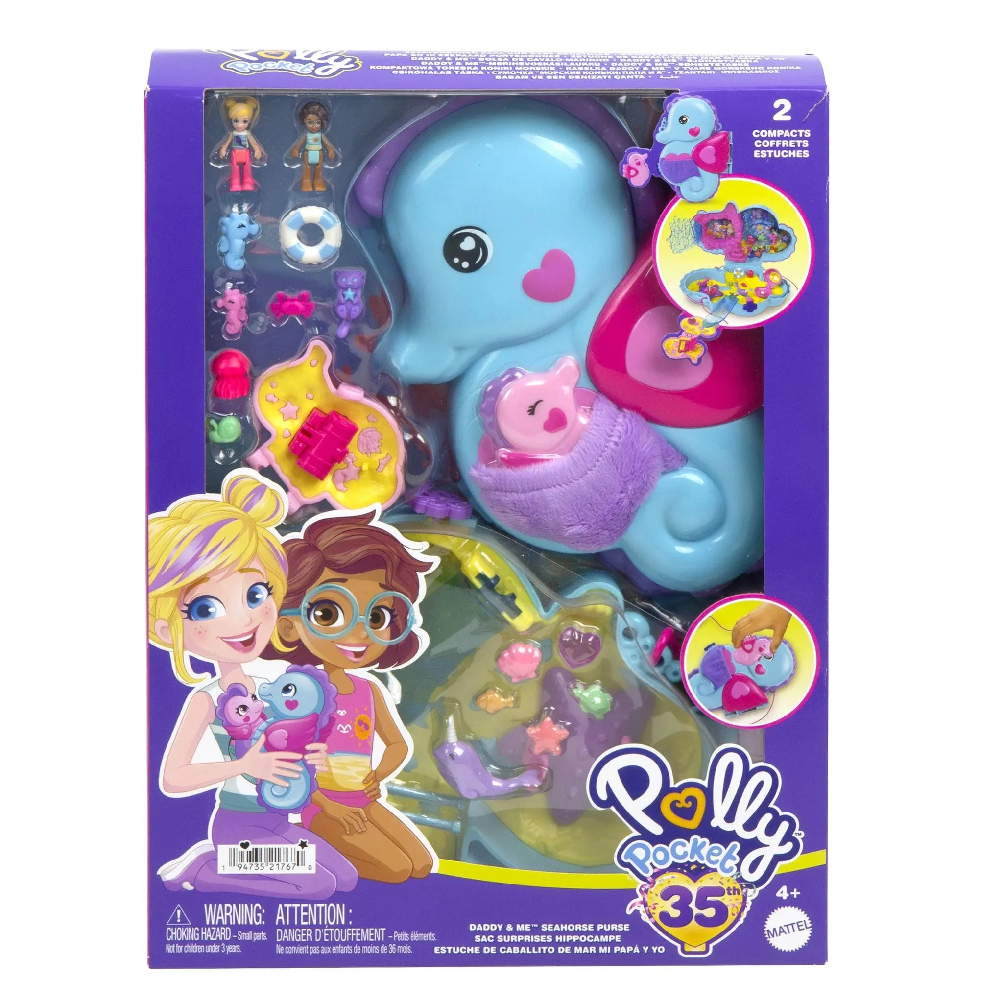 Polly Pocket Wearable Purse - Fine Motor Skills Development