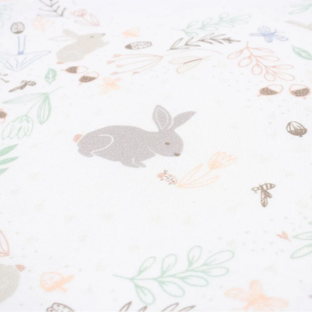 Purflo Swaddle To Sleep Bag - Lightweight - 0.5 TOG - Storybook Nutmeg