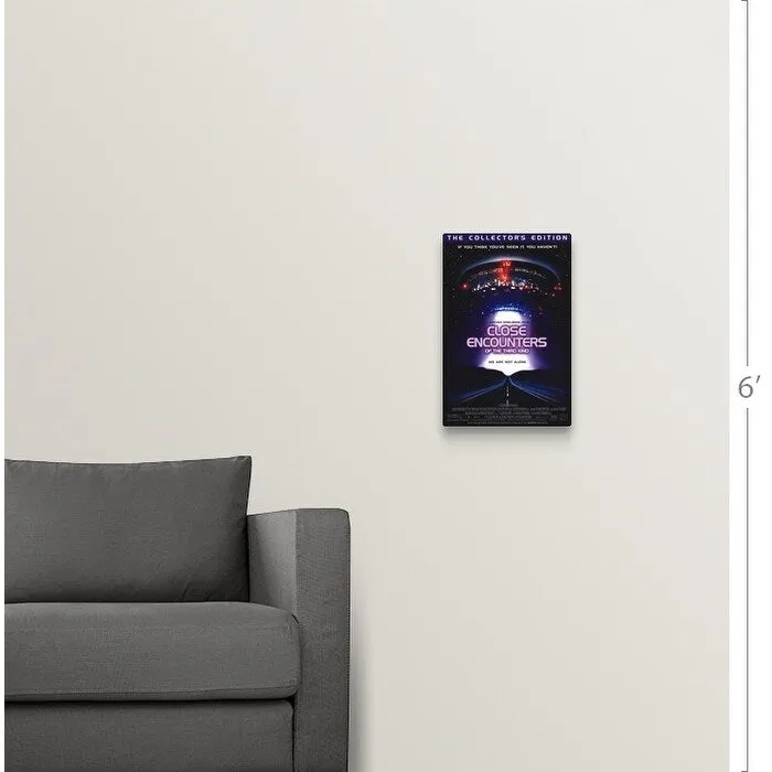 "Close Encounters of the Third Kind (1977)" Canvas Wall Art - Multi