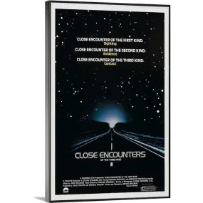"Close Encounters of the Third Kind (1977)" Canvas Wall Art
