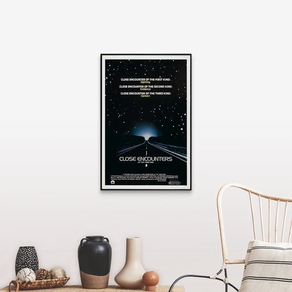 "Close Encounters of the Third Kind (1977)" Canvas Wall Art