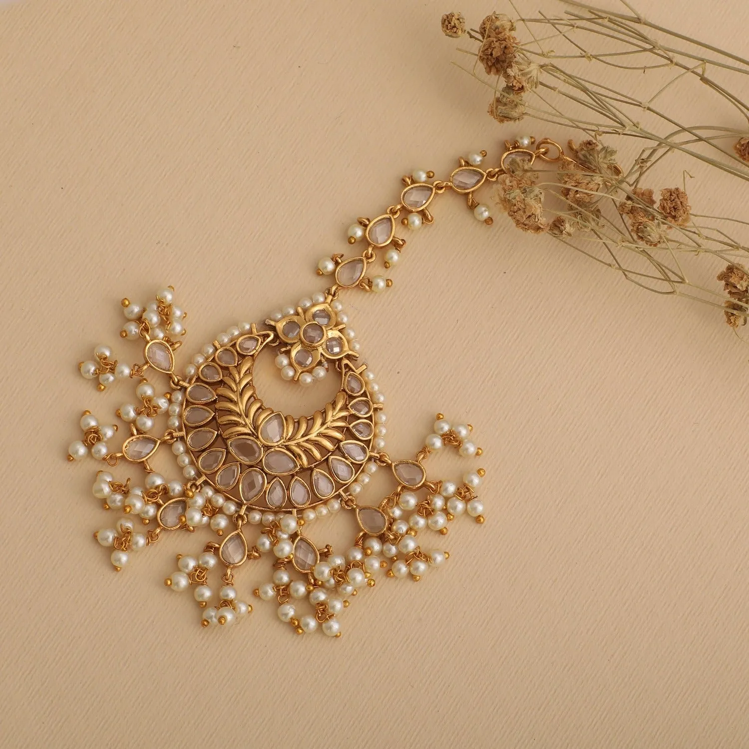 Regal Antique Maang Tika