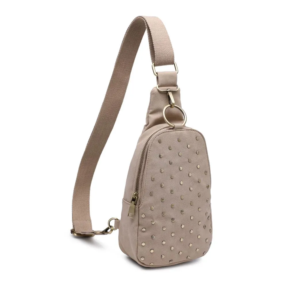 Regina Studded Sling Backpack