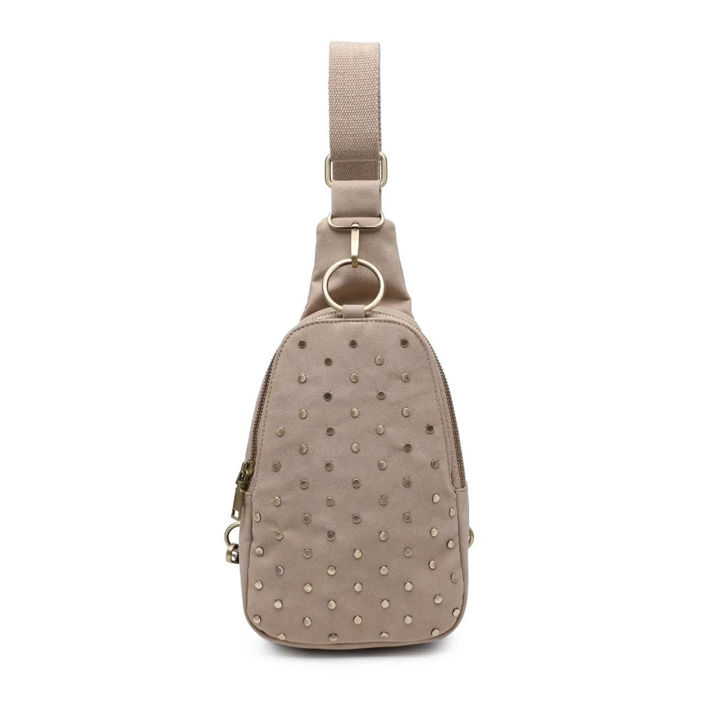Regina Studded Sling Backpack