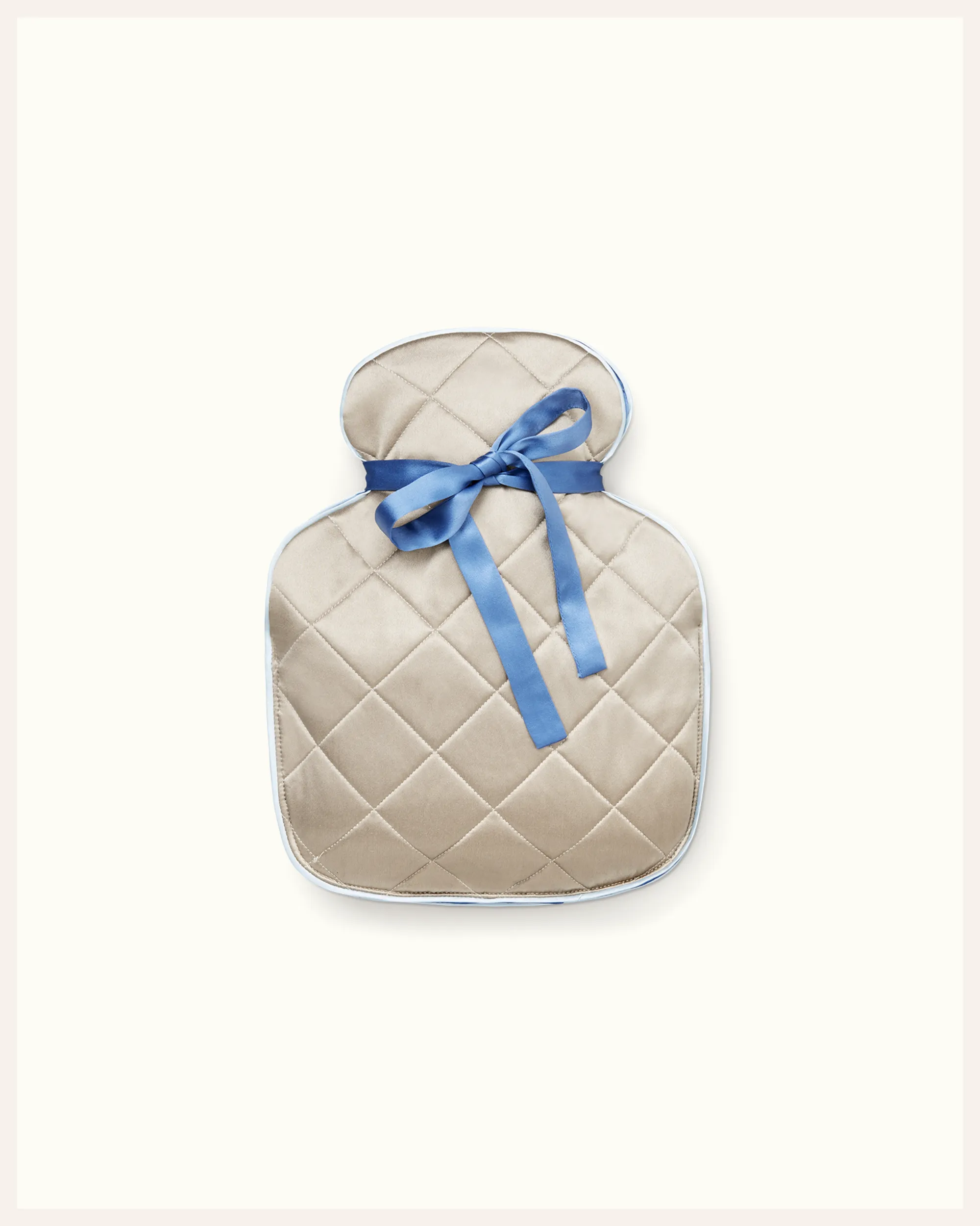 Silk hot water bottle small - Sandy Beach