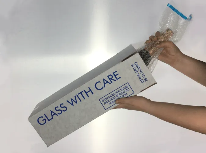 Single Magnum Champagne Bottle Bubble Kit - Postal Pack