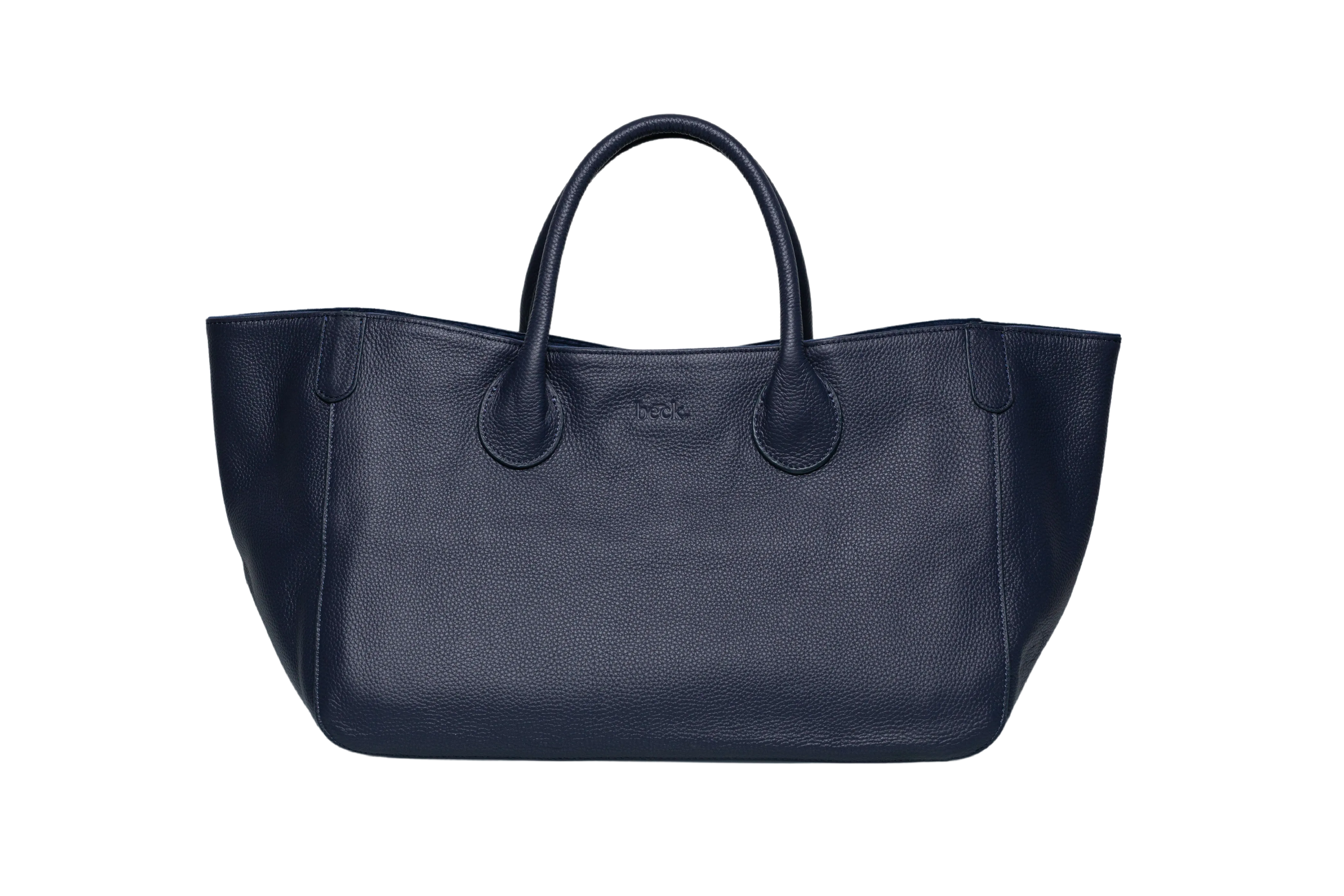 Small Classic Leather Beck Bag