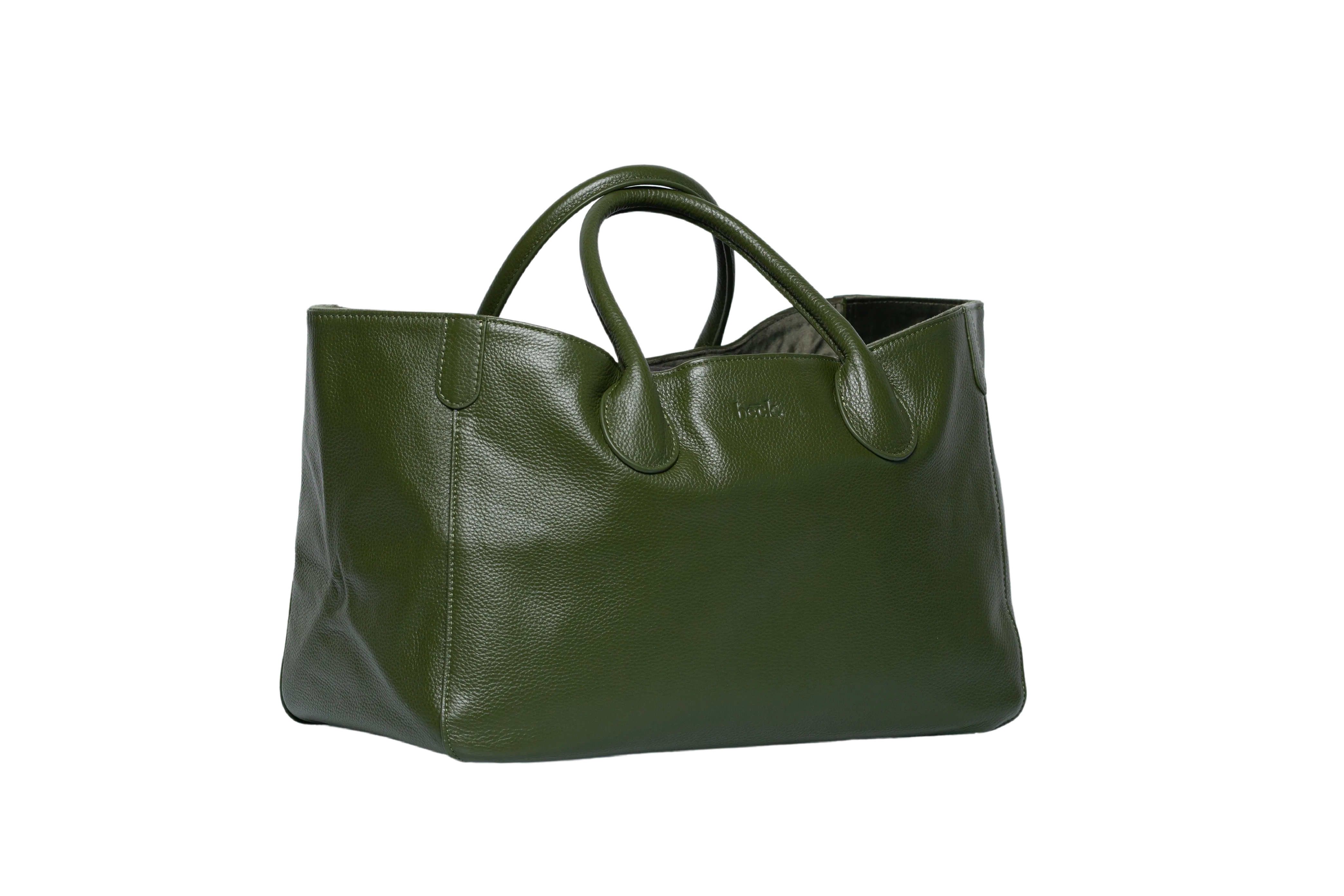 Small Classic Leather Beck Bag
