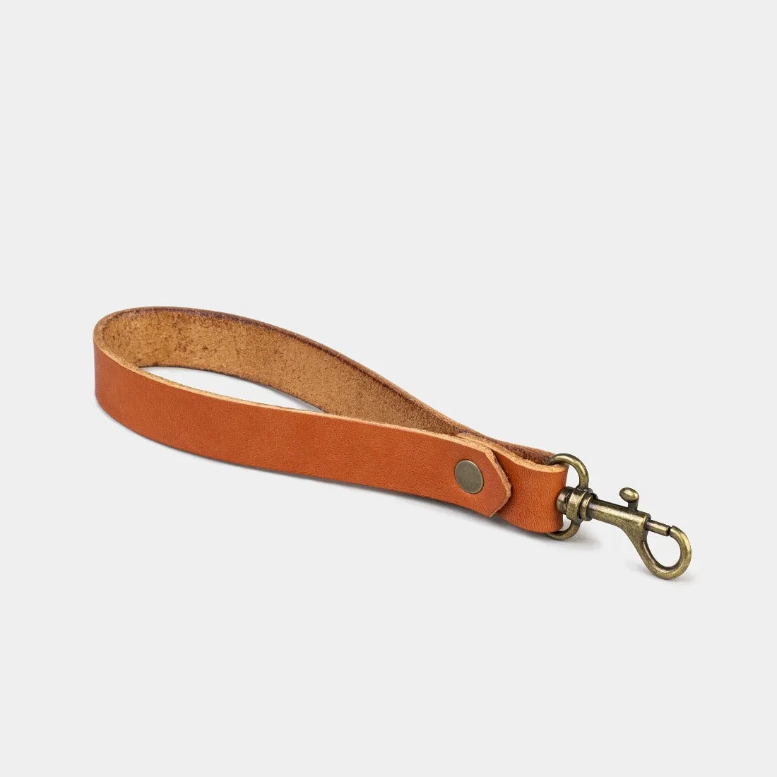 Small Zip Folio w/ Leather Wristlet