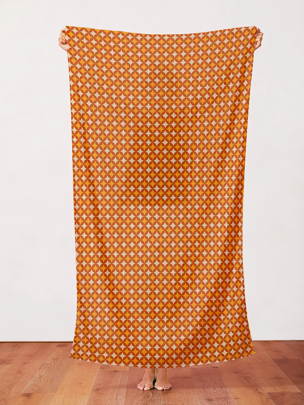 Star Studded - Brown/Mustard