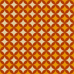 Star Studded - Brown/Mustard