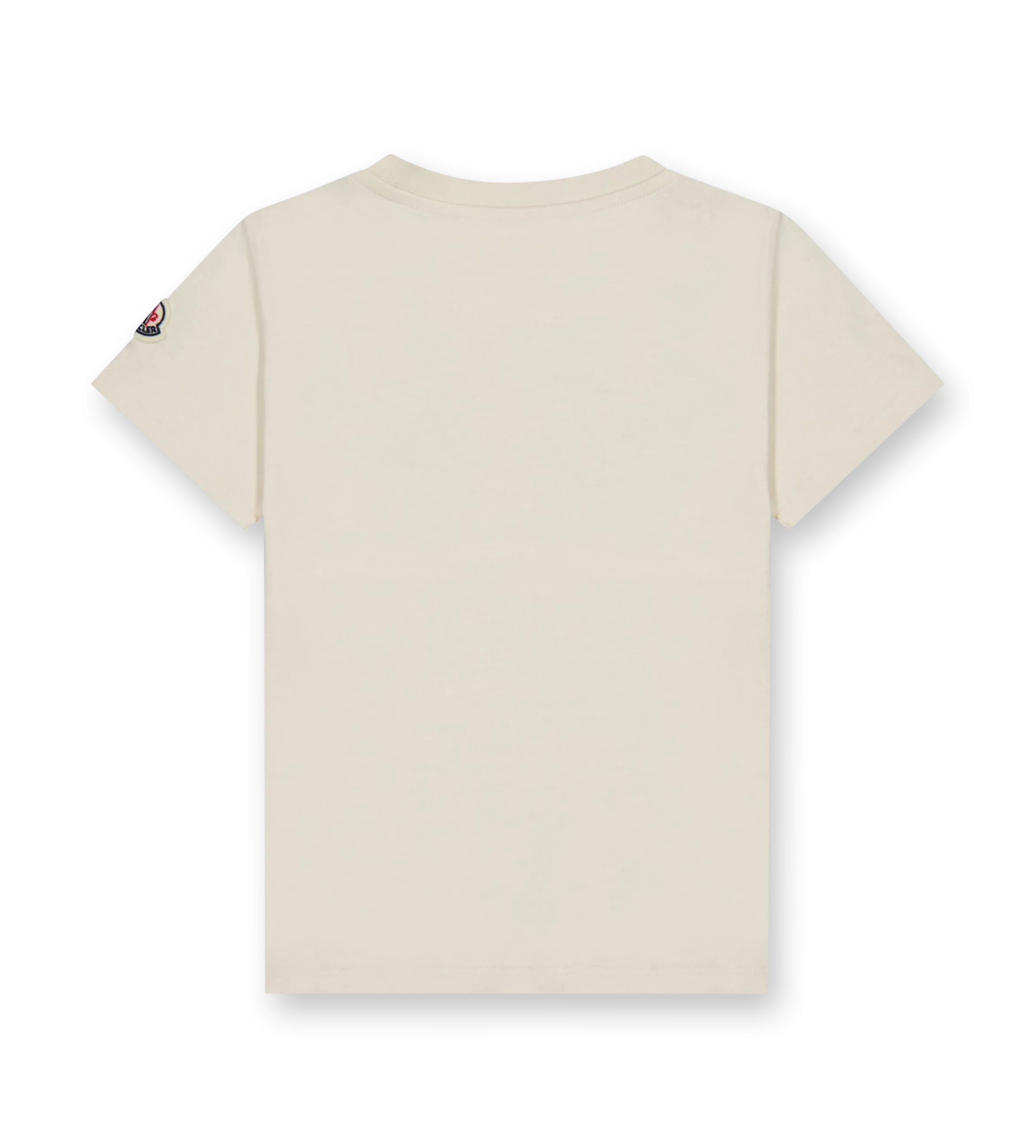 Studded Logo T-shirt Beige