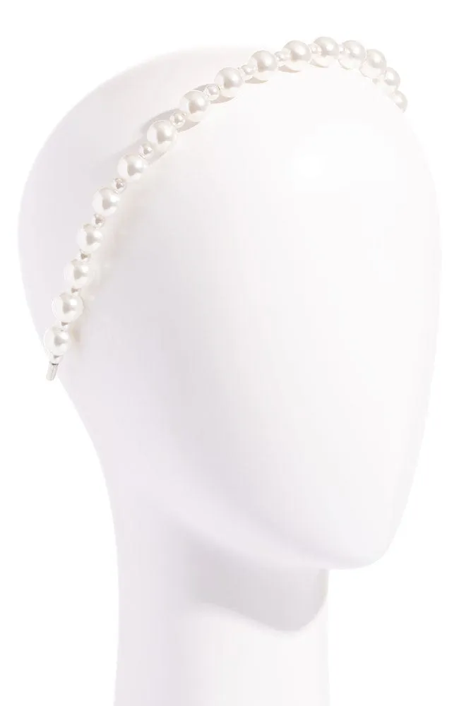 Studded Pearl Headband