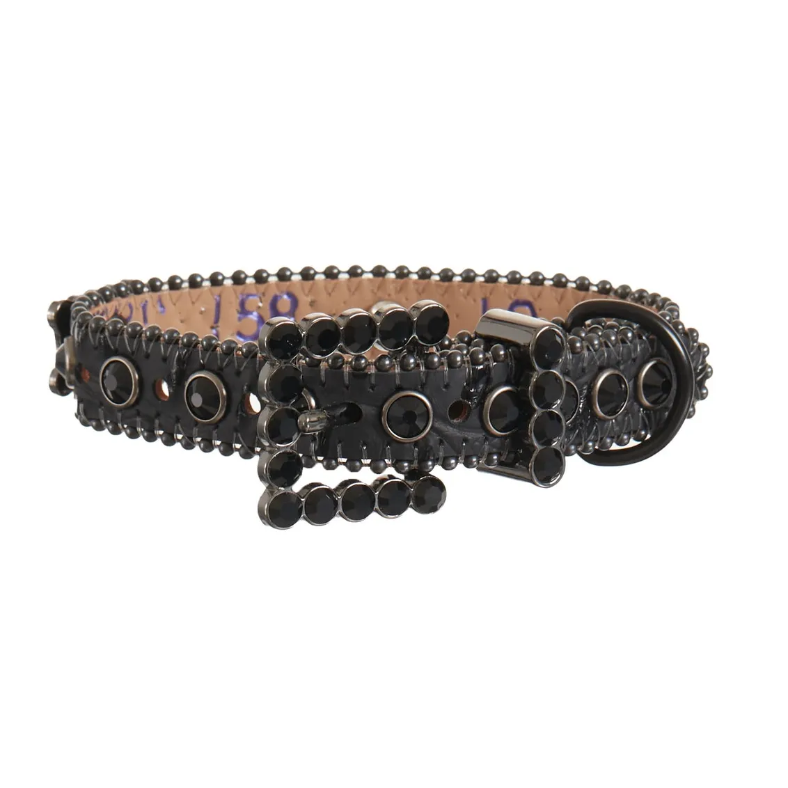 Supreme B.B. Simon Studded Dog Collar Black
