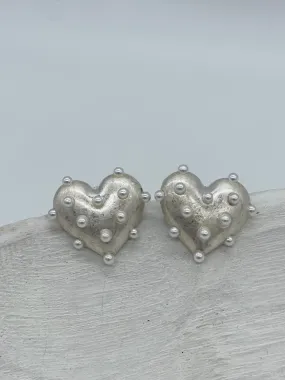 Sweet Love Pearl Studded Earrings