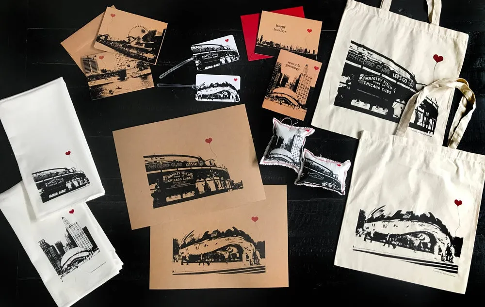 The Bean in Chicago in Lightweight Cotton Tote Bag