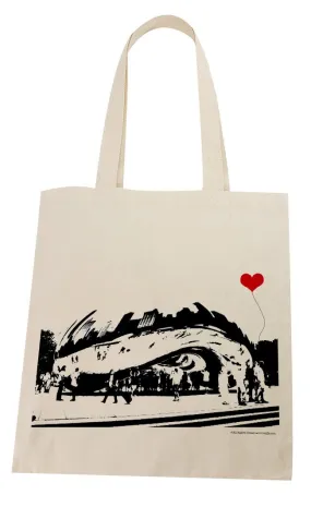 The Bean in Chicago in Lightweight Cotton Tote Bag