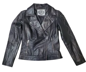 The "Halestorm" Ladies Leather Jacket