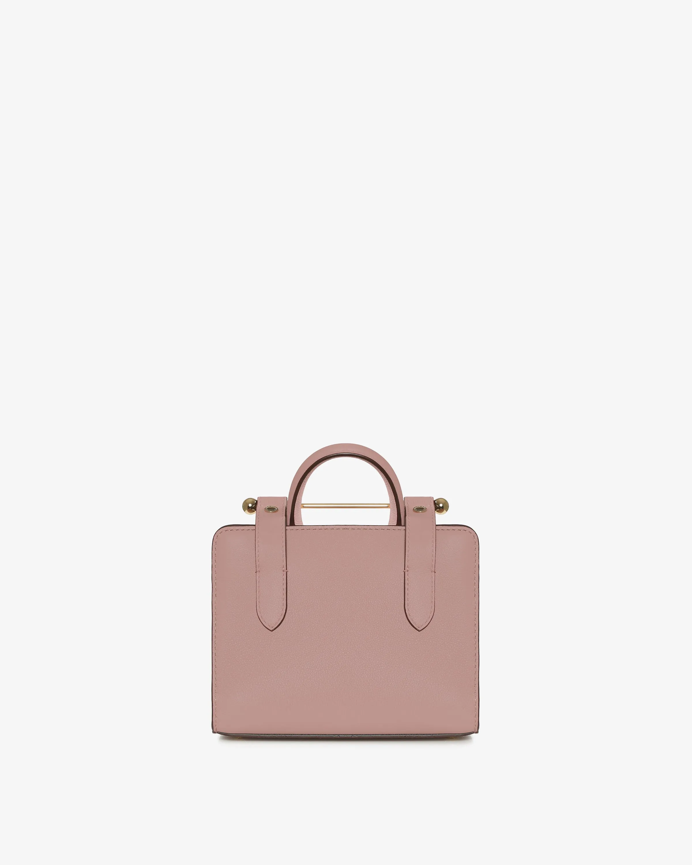 The Strathberry Nano Tote - Blush Rose