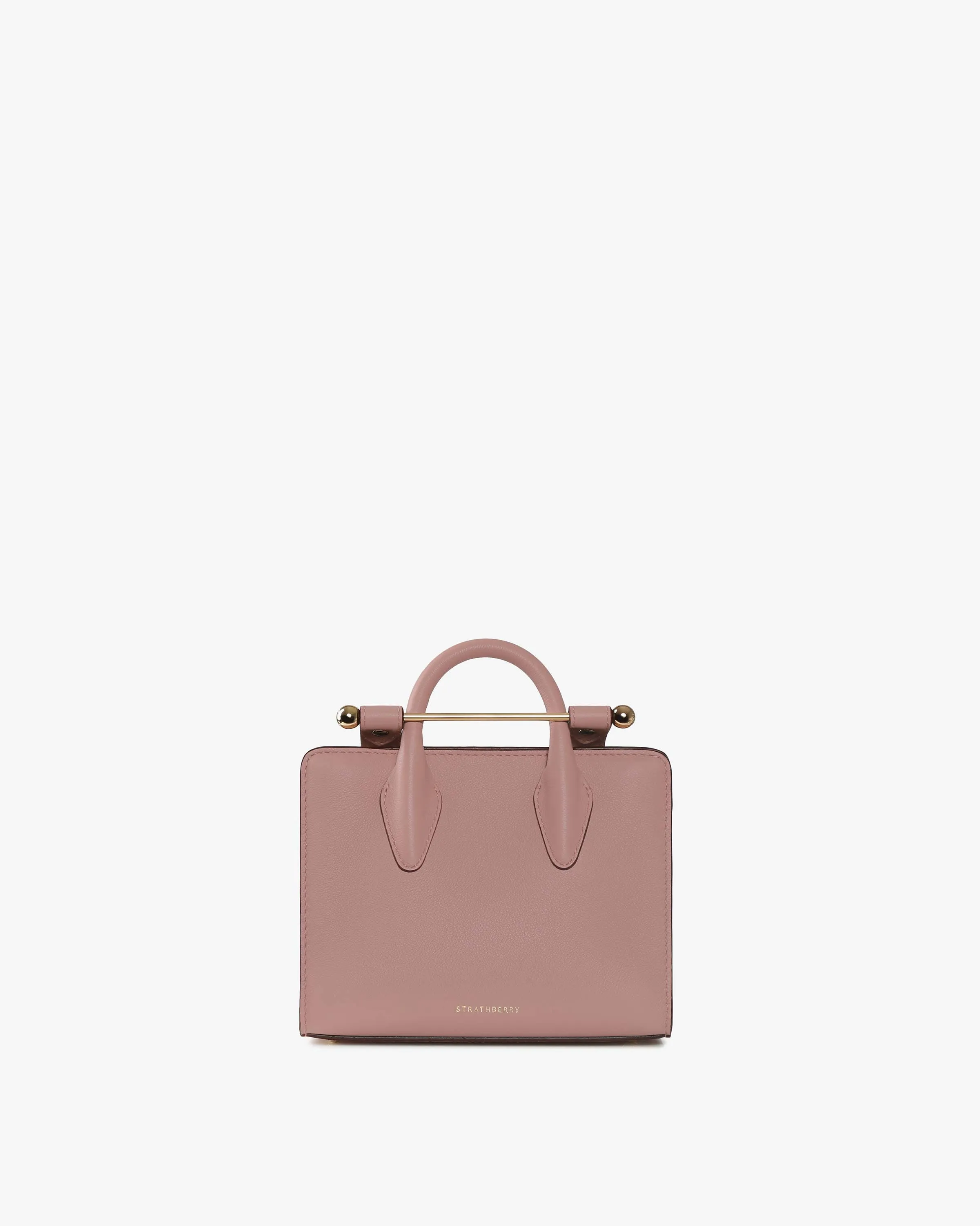 The Strathberry Nano Tote - Blush Rose