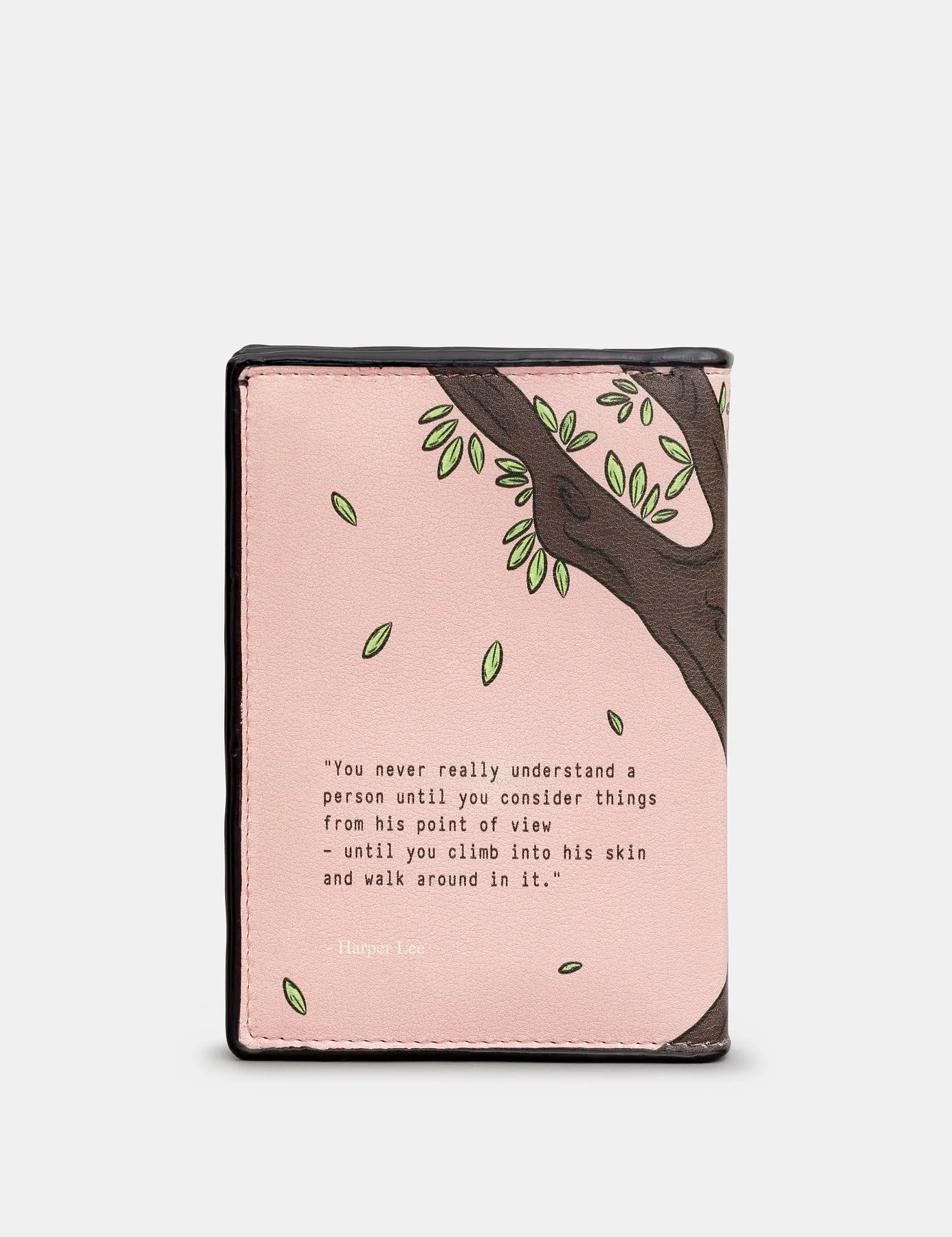 To Kill A Mockingbird Vegan Zip Around Book Purse
