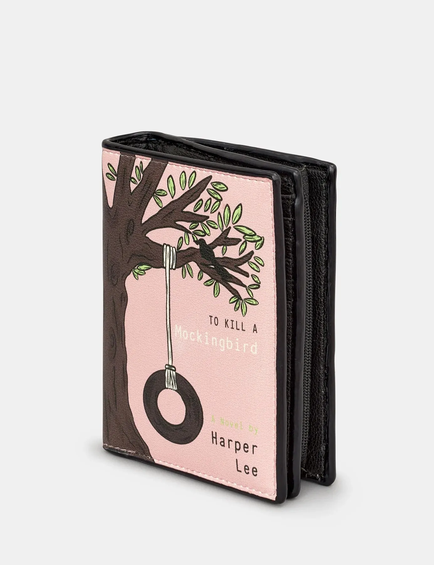 To Kill A Mockingbird Vegan Zip Around Book Purse