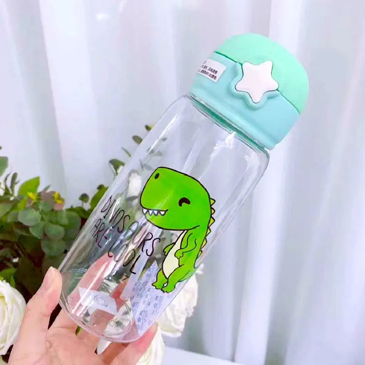Water Bottle | Green Dinosaur