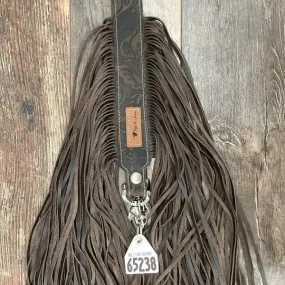 Western Mini Leather Fringe Strap 36" #65238