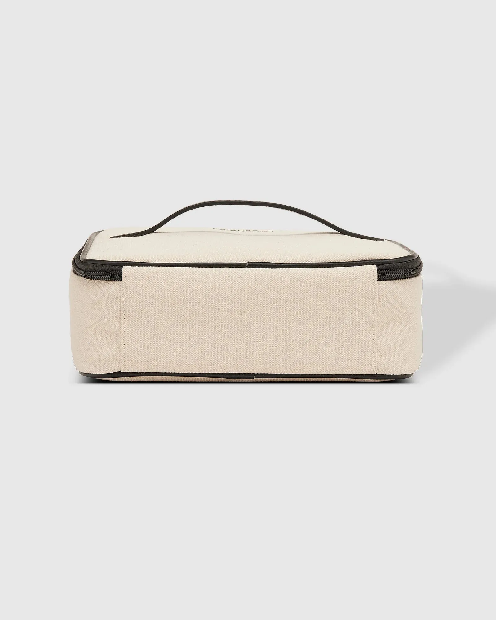 Willow Cosmetic Case in Cream Black