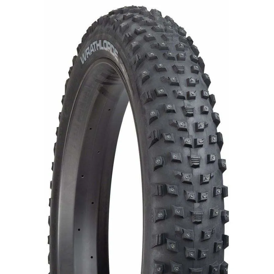 Wrathlorde Bike Tire - 26 x 4.2", Tubeless, 120tpi, 300 XL Concave Carbide Aluminum Studs