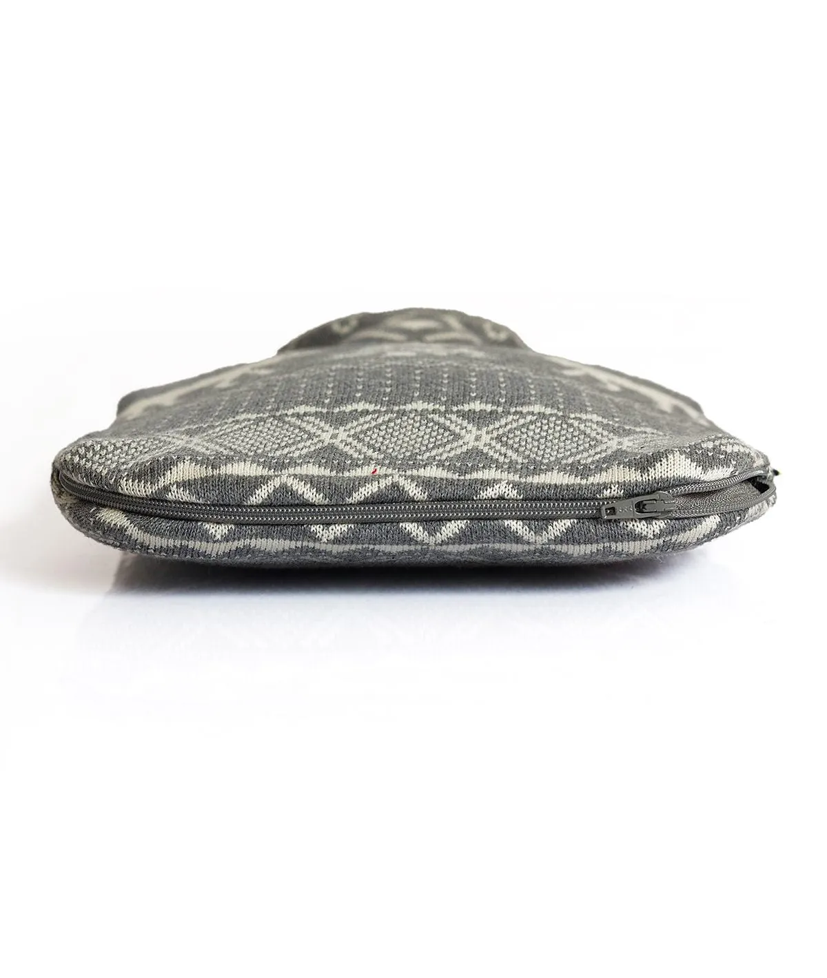 X-Citing X-Mas Cotton Knitted Hot Water Bottle Cover in Grey Color