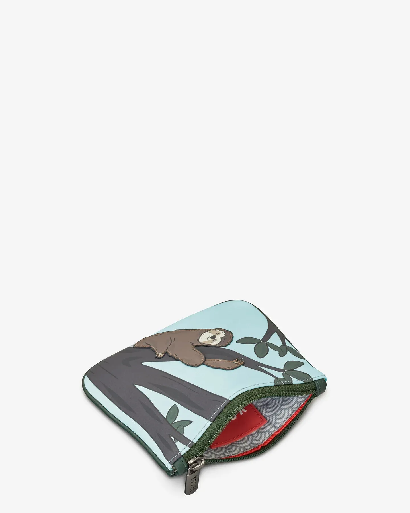 Yoshi Sleepy Sloth Zip Purse